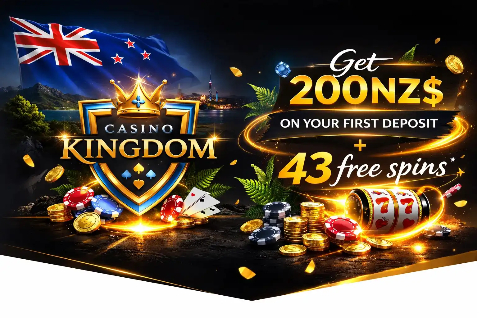 Sign Up at Casino Kingdom NZ